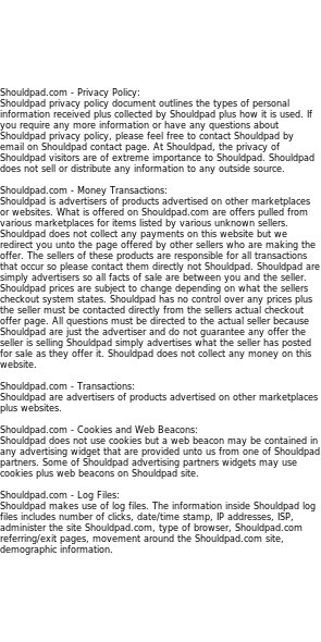 shouldpad privacy