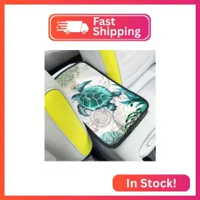 Adastrah Eg-08 Universal Car Center Console Cushion Pad Sea Turtle 2 Armrest C