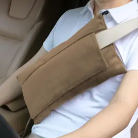 Amazecov Sbt-001 Soft Seatbelt Pillow For Mastectomy Heart Surgery Hysterectomy Recovery