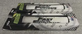 Apc 121153 Vintage Fast And The Furious Black Car 2 Seat Belt Pad New