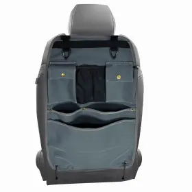 Beatunee Zhanshu02 Car Seat Back Organizer With Multiple Pockets And Hooks Grey Beatunee Zhanshu02 Car Seat Back Organizer With Multiple Pockets And Hooks Grey