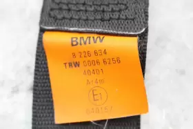 8226634 BMW Rear Right Seat Belt Safety E36 318TI #3
