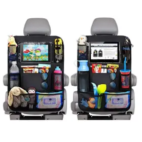 Easyhouse 883844252411 Car Backseat Organizer Durable 2 Count Pack Of 1 Black Easyhouse 883844252411 Car Backseat Organizer Durable 2 Count Pack Of 1 Black