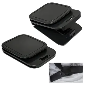 Ebqosk Clips-1208 Seat Belt Clips Adjustable Anti Slip Car Shoulder Comfortable