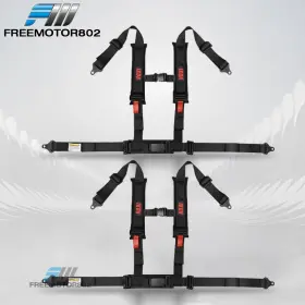 FZ-SAB-C-IK-2-4BK FREEMOTOR802 Point Racing Seat Buckle Belt