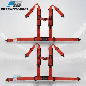 FZ-SAB-C-IK-2-4RD FREEMOTOR802 Point Racing Seat Buckle Belt