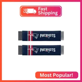 71311 FREMONT DIE Nfl Patriots Seat Belt Pads Univer Rally