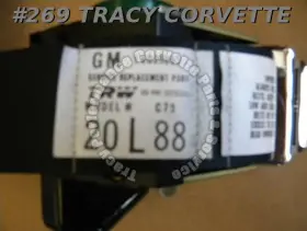 14029862 GENERAL MOTORS Nos Right Seat Belt Safety Gm