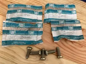 20229360 GM Nos Seat Belt Top Mounting Bolt Corvette