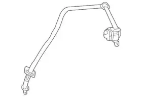 96817746 GM Ls Gas Center Belt Chevrolet Aveo