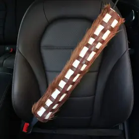 SW001 GNEGNI Wars Chewbelta Chewbacca Seat Belt Cover Pad Car #2