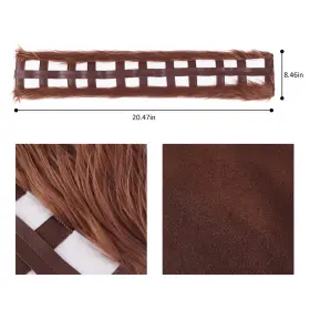 SW001 GNEGNI Wars Chewbelta Chewbacca Seat Belt Cover Pad Car #3