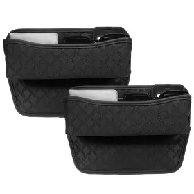 Harfington Hta250619hh001593 2pcs Car Seat Gap Filler Organizer 11.5 X 8 2.1 Inch Black Harfington Hta250619hh001593 2pcs Car Seat Gap Filler Organizer 11.5 X 8 2.1 Inch Black