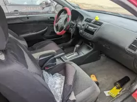 210-52487 HONDA Seat Belt Front Driver Retractor Civic #3
