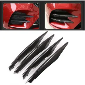 612047660514 HUKYU Benz Carbon Fiber Front Fog Light Cover