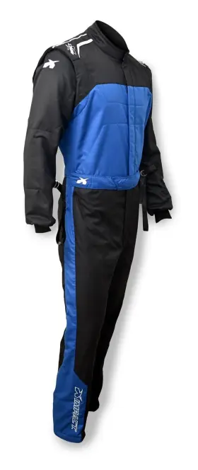 Impact Racing 21411306 Suit Mini Racer 2.4 1pc Small Blk/blu-