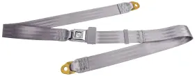 Jegs 1203746005 70142 2-point Non-retractable Seat Belt Length 74 Inch Width 1 7/8