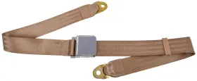 Jegs 1800603000 70134 2-point Non-retractable Seat Belt Length 60 Inch Width 1 7/8