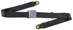 Jegs 70130 2-point Non-retractable Seat Belt Length 60 Inch Width 1 7/8