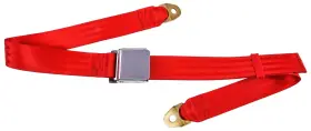 Jegs 70132 2-point Non-retractable Seat Belt Length 60 Inch Width 1 7/8