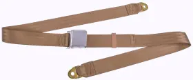 Jegs 70138 2-point Non-retractable Seat Belt Length 74 Inch Width 1 7/8