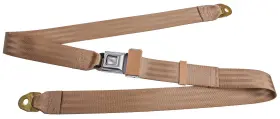 Jegs 70140 2-point Non-retractable Seat Belt Length 74 Inch Width 1 7/8