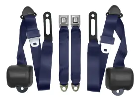 Jegs 72061 3-point Retractable Seat Belts For 1973-1987 Chevrolet And Gmc Trucks