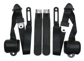 Jegs 72072 3-point Retractable Seat Belts For 1973-1987 Chevrolet And Gmc Trucks