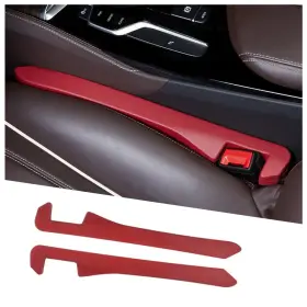Kifidan Sai-0306 2pcs Car Seat Gap Filler Flexible 15.75x2.13x1.36 Inch Red Kifidan Sai-0306 2pcs Car Seat Gap Filler Flexible 15.75x2.13x1.36 Inch Red