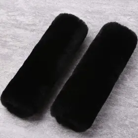 OG-SBC02 OGLAND Car Seat Belt Pad Pack Shearling Wool