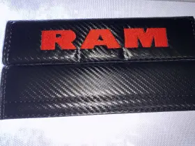 SP011 RAM Carbon Fiber Seatbelt Foam Pads Set