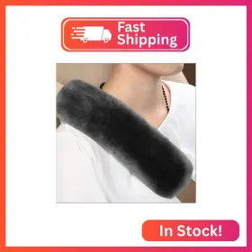 003-2P-DG25 ROYAGO Wool Auto Seat Belt Cover Seatbelt Pa 003-2P-DG25 ROYAGO Wool Auto Seat Belt Cover Seatbelt Pa