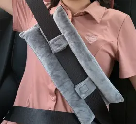 Skiyhon A-062 Seat Belt Pillow For Mastectomy Post-surgery Heart Surgery Recovery Support