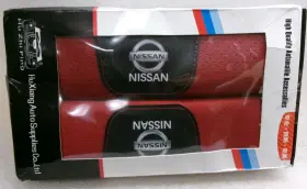 6840-89901 STREETAUTOPARTS US Seatbelt Covers Pleather Nissan