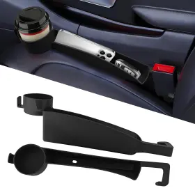 Surosha Qph-g-2051 2pcs Car Seat Gap Filler Organizer Console Side 16.41 Inch Black Surosha Qph-g-2051 2pcs Car Seat Gap Filler Organizer Console Side 16.41 Inch Black