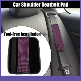 726215672299 UAUTO1 Car Seat Belt Protector Pads Strap Covers #2
