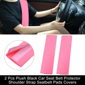 746453325412 UAUTO1 Felt Car Seat Belt Protector Pads Strap