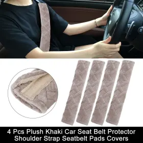 726215645057 X-AUTOHAUX Pack Car Seat Belt Protector Strap