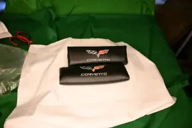 106826 Z06 Seatbelt Pads C6 Corvette
