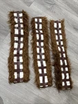 3x Gnegni Chewbelta Chewbacca Seat Belt Shoulder Cover Pad For Car Handbag. Fixed Price $49.95.