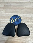 Vw Jetta Rabbit Pickup Black Pair Seat Belt Anchor Trim Cap Cover Oem Genuine. Fixed Price $34.00.