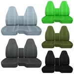 Front Set Car Seat Covers Fits Gmc Sonoma 94-04 Truck 60/40 With Console. Fixed Price $106.99.