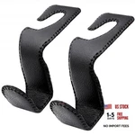 Eldhus Headrest Hooks For Purses And Bags Pack Car Seat 2 Black. Fixed Price $14.50.