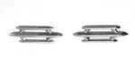 Vw Bug Three Bar Horn Grill For Front Fender, 1952-67, Pair. Fixed Price $18.00.