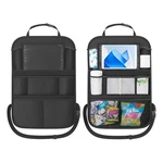 Car Backseat Organizer With 10'' Tablet Holder, Oxford Fabric 2pcs, Black. Fixed Price $16.92.