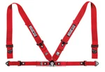 Sparco Belt 4pt 3in/2in Competition Harness - Red. Fixed Price $402.99.