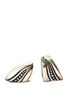 Barry Kieselstein-cord Womens Sterling Silver Dots Belt End Tip + Loop 21.5g. Fixed Price $129.55.