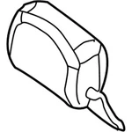 Genuine Bmw Headrest, Imitation Leather, 52-10-8-255-649 New. Fixed Price $148.91.