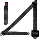 Allstar Performance #all98115 Seat Belt Retractable 3pt Black. Fixed Price $99.99.