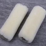 Ogland 2 Pack Natural Fur Comfort Auto Authentic Sheepskin Car Seat Belt Pads. Fixed Price $29.74.